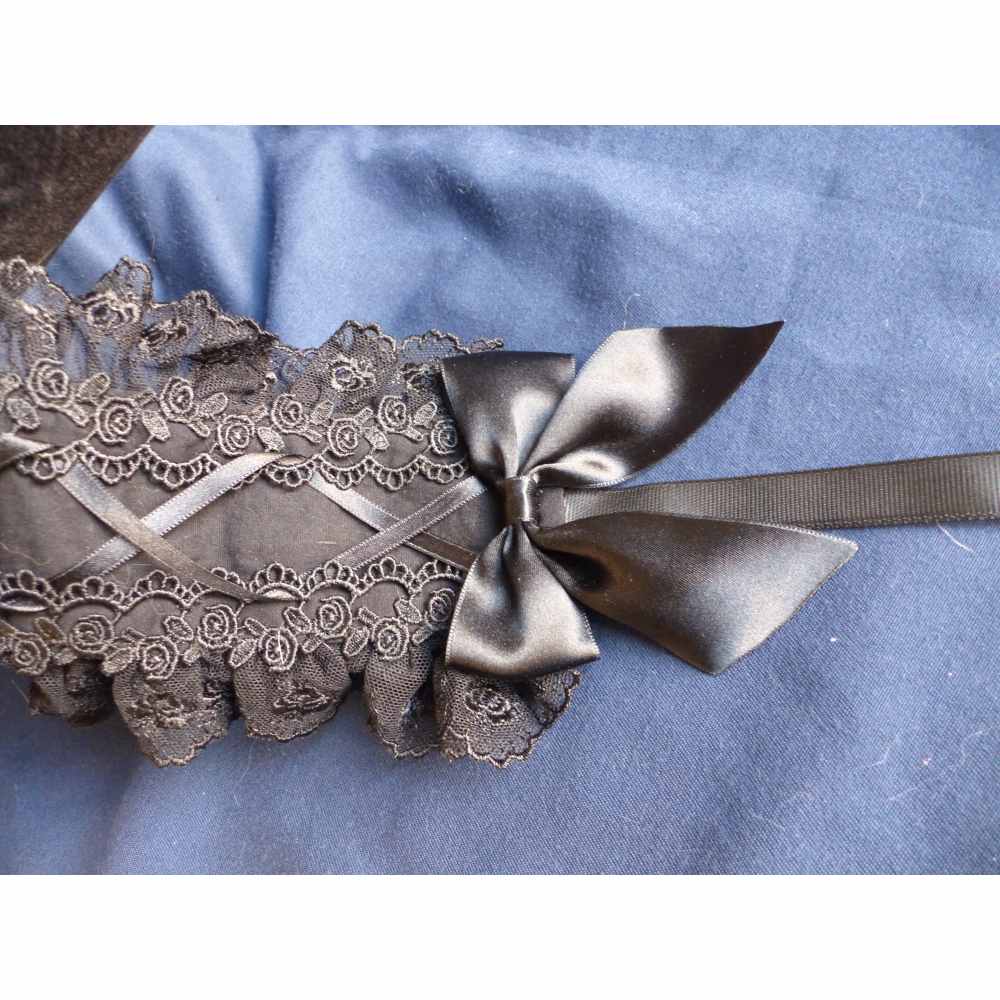 Battycat - Corset Rose Tiare - Noir